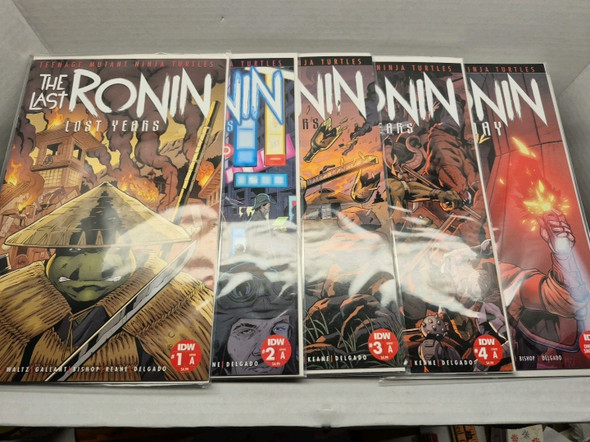 RESALE SHOP - Teenage Mutant Ninja Turtles: the Last Ronin-Lost Years #1-4 (A's) + Special (A) - cnsg-matt-tmntlostyears