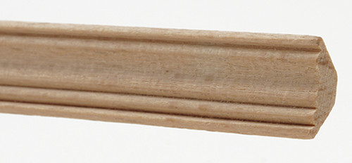 OakridgeStores.com | CLASSICS - Crown Molding 1/4 X 24 - Dollhouse Miniature Trim (2-Pack) CLA77047