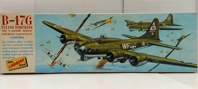 RESALE SHOP - The Lindberg Line 1:64 B-17G Flying Fortress Plastic Model Kit - BOBR-LIND574198-NS7132