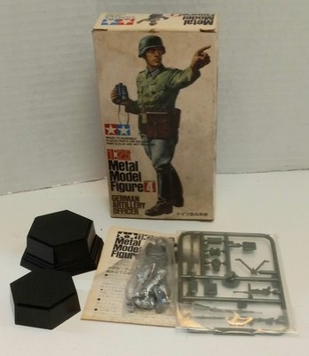 RESALE SHOP - VTG TAMIYA 1:25 German Artillery Officer MF004:500 - BOBR-MF004500-NOB7193
