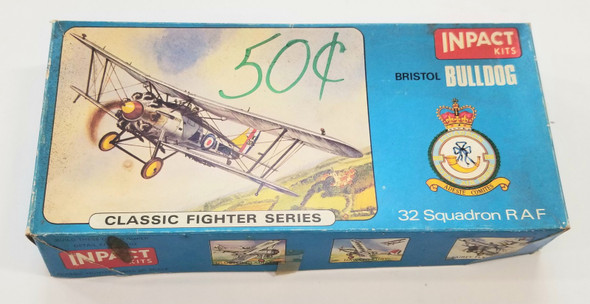 RESALE SHOP - Impact Bristol Bulldog 32 Squadron RAF Classic Fighter series P203 - BOBR-P203-U7092