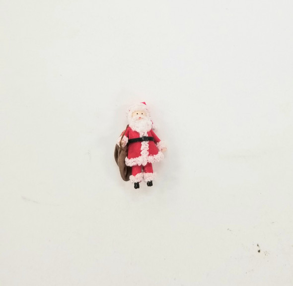 RESALE SHOP - VTG 1:12 Handmade Dollhouse Miniature Santa - BOST-SANTA-NS7059
