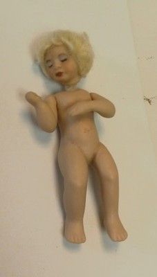 RESALE SHOP - 1:12 Articulated Unclothed Porcelain Doll - DASI-101-U7222