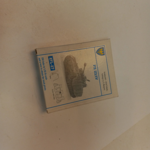 RESALE SHOP - 1:35 FRUATL ATL-27 FRIULMODEL WWII GERMAN TRACK LINK SET PANZER PZ III/IV 1943-5 - JIMI-ATL-27-NOB7254