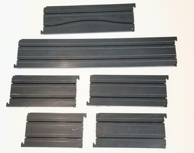 RESALE SHOP - Aurora HO AFX Lot of 6 (1) 15" & 7" Straight (3) 6" Straight (1) 9" Squeeze - MARU-6STRAIGHTLOT-LN6861