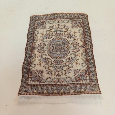 RESALE SHOP - Sam's World Gouldenlabel Small Rectangular 4" x 6" Beige Medallion Rug - SAM-SR010-NS7293