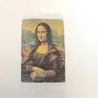 RESALE SHOP - Sam's World Gouldenlabel 2" x 3.5" Mona Lisa Tapestry - SAM-T008-NS7397