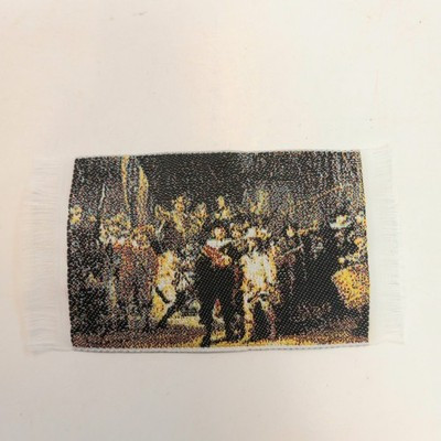 RESALE SHOP - Sam's World Gouldenlabel 2" x 3.5" La Ronde de nuit by Rembrandt Tapestry - SAM-T009-NS7398
