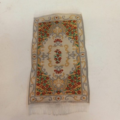 RESALE SHOP - Sam's World Gouldenlabel Extra Small Rectangular 2" x 4" Floral Medallion Rug - SAM-XSR001-NS7296