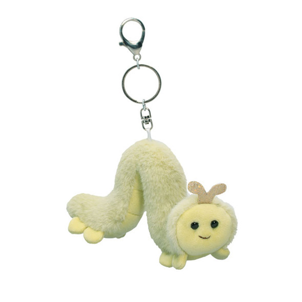 OakridgeStores.com | Douglas Toys - Inchworm Bag Charm - Clip-On Plush Keychain Buddy - 8008 767548162392