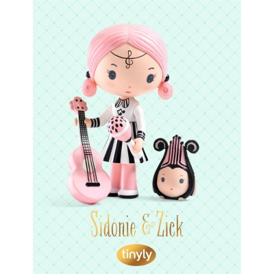OakridgeStores.com | Djeco - Tinyly Sidonie & Zick - Articulated Figure Set for Ages 4+, Imaginative Role Play - 06940 3070900069404