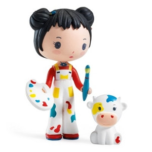 OakridgeStores.com | Djeco - Tinyly Barbouille & Gribs - Imaginative Role Play Figurine Set for Ages 4+ - 06951 3070900069510