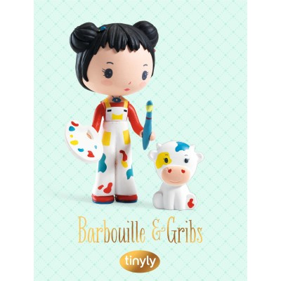 OakridgeStores.com | Djeco - Tinyly Barbouille & Gribs - Imaginative Role Play Figurine Set for Ages 4+ - 06951 3070900069510