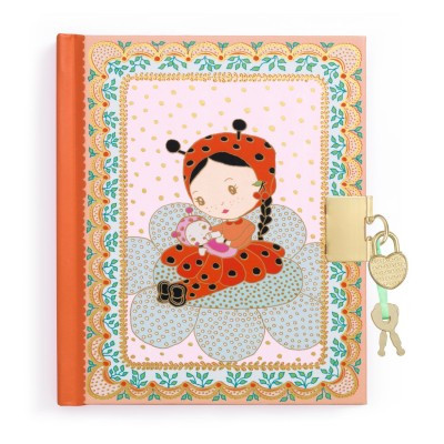OakridgeStores.com | Djeco - Tinyly Minico Secret Notebook - Lockable Journal for Ages 4+ - 06998 3070900069985