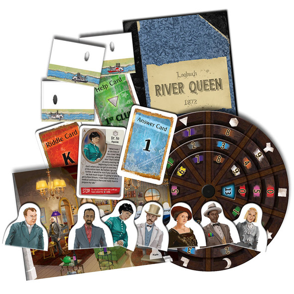 OakridgeStores.com | Thames & Kosmos - EXIT: Theft on the Mississippi - Cooperative Escape Room Game - 692873 814743015012