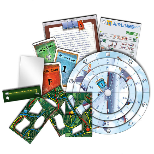 OakridgeStores.com | Thames & Kosmos - EXIT: The Stormy Flight - Cooperative Escape Room Game - 692874 814743015029