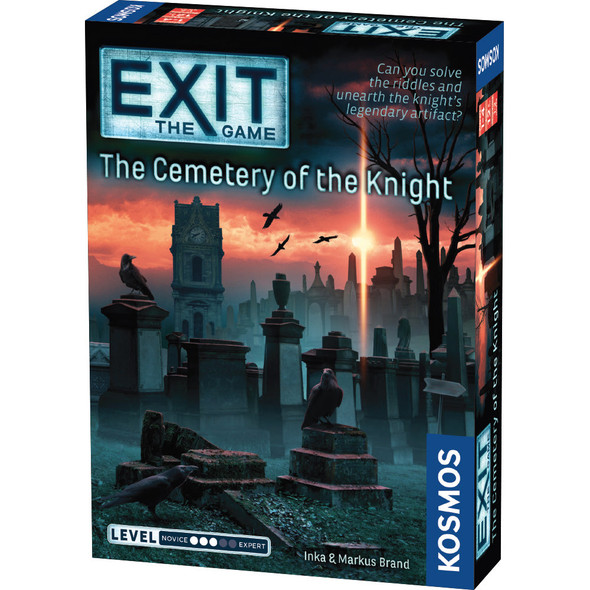 OakridgeStores.com | Thames & Kosmos - EXIT: The Cemetery of the Knight - Cooperative Escape Room Puzzle Game - 692876 814743015067