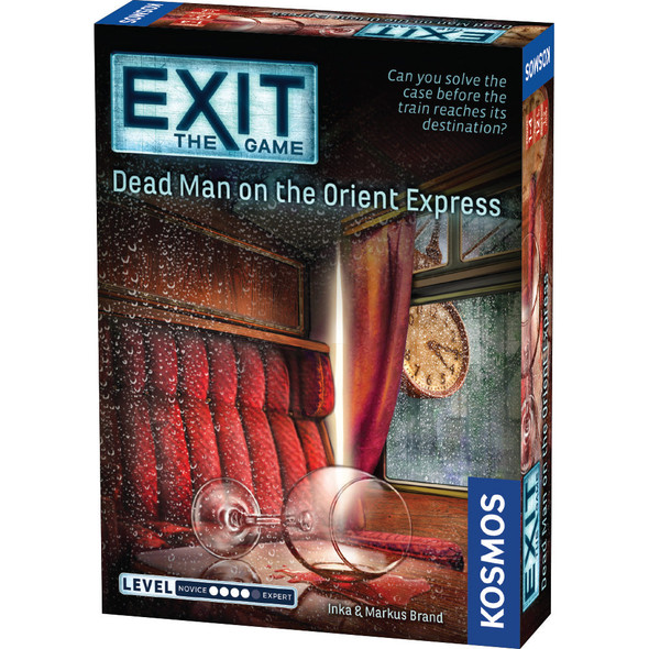 OakridgeStores.com | Thames & Kosmos - EXIT: Dead Man on the Orient Express - Escape Room Puzzle Game, Difficulty 4/5 - 694029 814743013582