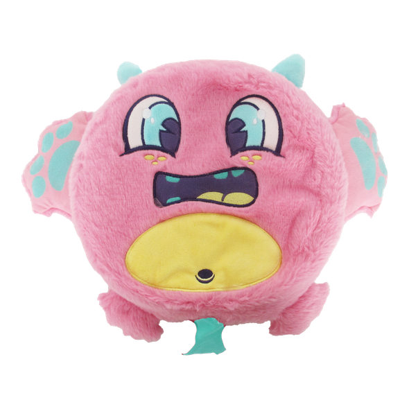 OakridgeStores.com | Scentco - Fart Monsters: Squeeky - Scented Plush Toy with Whoopee Cushion, Bubblegum Scent, 16 inches - FMP003 692046902426