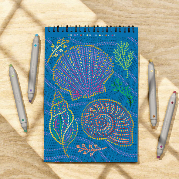 OakridgeStores.com | Lifelines - FlowArt - Dot-By-Letter, Into the Deep - Metallic - 16-3153 810076212968