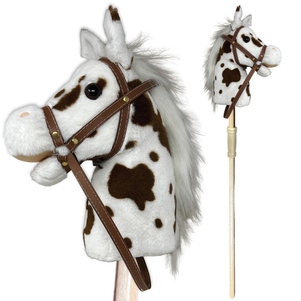 OakridgeStores.com | Thin Air Brands - Nature Bound Stick Horse - Plush Hobby Horse with Sounds for Ages 3+ - P646 850044886463