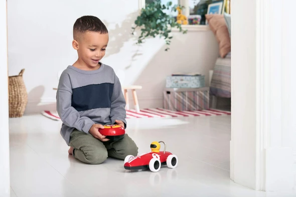 OakridgeStores.com | BRIO 30388 Remote Control Race Car - R/C Vehicle Toy for Toddlers Ages 2+ - 63038800 7312350303889