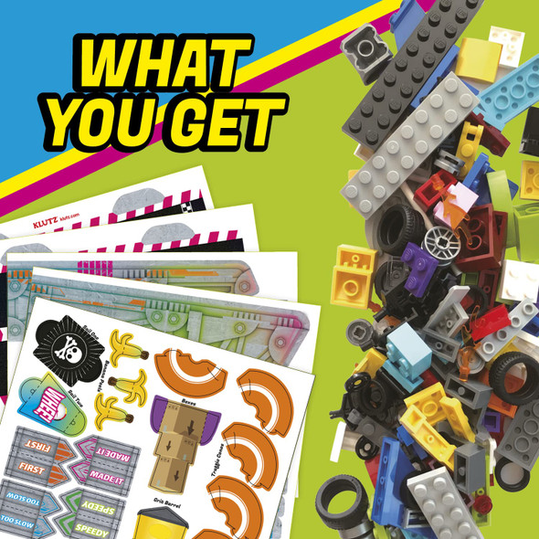OakridgeStores.com | Klutz - LEGO Race Cars - STEM Activity Kit & Instruction Book, Build 10 Cars - 736118 9781338802061