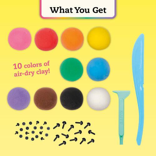 OakridgeStores.com | KLUTZ - Air-Dry Clay Animal Party! - Air-Dry Clay Kit - 769839 9781546134015