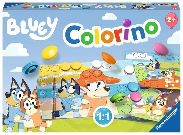 OakridgeStores.com | Ravensburger - Bluey Colorino - Educational Color Matching Game for Ages 2+ - 22684 4005556226849