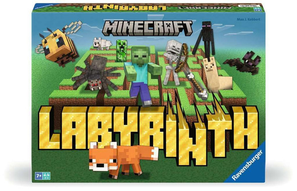 OakridgeStores.com | Ravensburger - Minecraft Labyrinth - Family Maze Board Game for Ages 7+, 2-4 Players - 24684 4005556246847