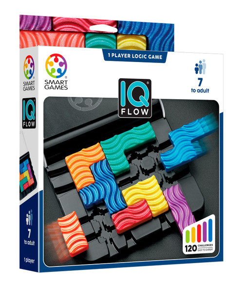 OakridgeStores.com | Smart Toys - IQ Flow - Travel Sliding Logic Puzzle, Single Player STEM Game for Ages 7+ - SG340US 847563003860