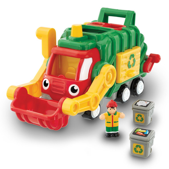 OakridgeStores.com | Smart Toys - WOW Flip 'n' Tip Fred - Recycling Truck Playset for Ages 1+ - WW01018 5033491010185