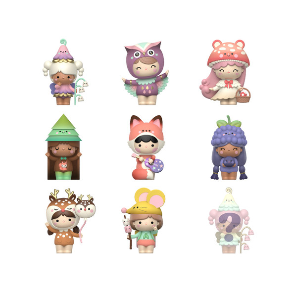 OakridgeStores.com | Tomy - Sugar Plum Wood Momiji Doll - Blind Boxed Vinyl Collectible Single - L21105 796714211053