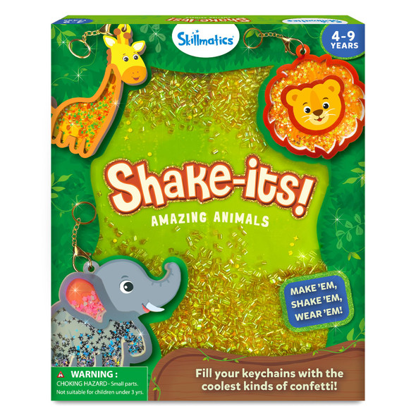 OakridgeStores.com | Skillmatics - Shake-its - Christmas Ornaments - Confetti Ornament Craft Kit - 1534SICO 8904279513082