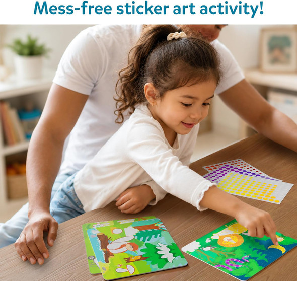 OakridgeStores.com | Skillmatics - Dot it - Animals - Sticker Art Kit - 503DIAW 8904279504608