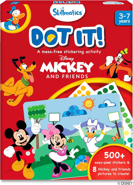 OakridgeStores.com | Skillmatics - Dot It! Mickey - Sticker Art Kit - 841DIMFO 8904279506497