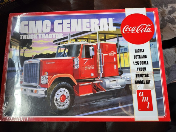 OakridgeStores.com | RESALE SHOP - AMT 1:25 Coca-Cola GMC General Truck Tractor 1179/06 - BREV-1179-06-NS8004 CNSG849398040706