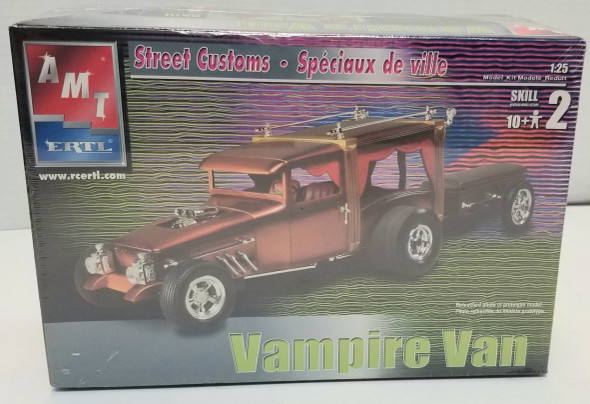 OakridgeStores.com | RESALE SHOP - AMT ERTL Vampire Van Street Customs #31772 1:25 - BREV-31772-NS8019 CNSG036881317722