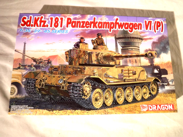 OakridgeStores.com | RESALE SHOP - Dragon 1:35 Sd.Kfz.181 Panzerkampfwagen VI Tiger (P) 6210 - BREV-6210-NS7971 CNSG089195862105