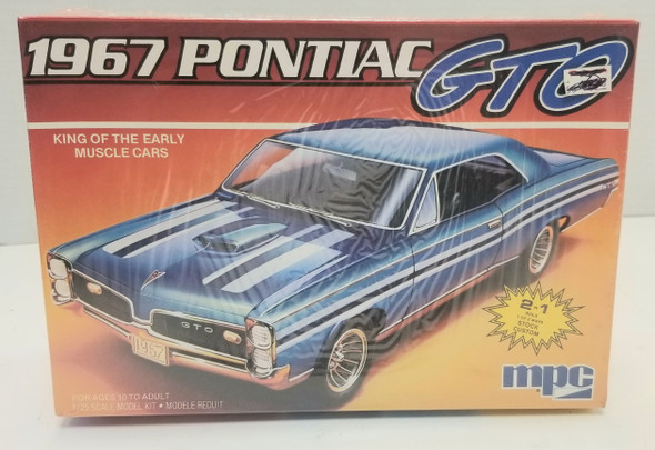 OakridgeStores.com | RESALE SHOP - MPC 1967 Pontiac GTO 1/25 #6318 2n1 - BREV-6318-NS8055