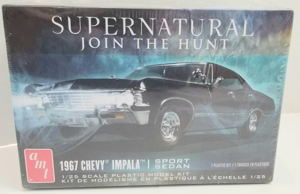 OakridgeStores.com | RESALE SHOP - AMT Supernatural Join the Hunt 1967 Chevy Impala Sport Sedan 1:25 #AMT1124M/12 - BREV-AMT1124M12-NS7950