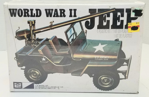 OakridgeStores.com | RESALE SHOP - MPC World War II Jeep US Army Vehicle #MPC785/12 1:25 - BREV-MPC78512-NS8024 CNSG858388022035