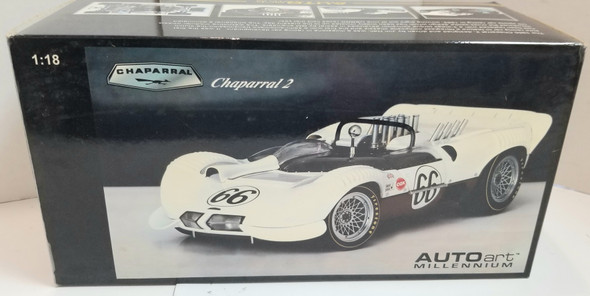 OakridgeStores.com | RESALE SHOP - Auto Art Millennium 1/18 Chaparral 2 Sport Racer No.66 #86496 - PAER-86496-NOB7698