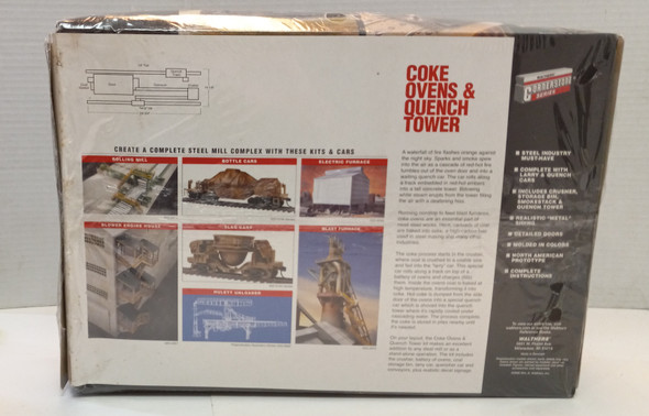OakridgeStores.com | RESALE SHOP - Walthers Cornerstone HO Coke Ovens & Quench Tower Kit #933-2972 - PAER-933-2972-NOB7726 CNSG616374069477