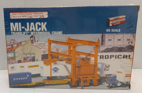 OakridgeStores.com | RESALE SHOP - Walthers Cornerstone HO MI-Jack Translift Intermodal Crane Kit #933-3122 - PAER-933-3132-NOB7745 CNSG616374002108