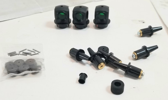 OakridgeStores.com | RESALE SHOP - O Gauge Lionel (6) 711-151 Fixed Voltage Plugs Lionel (3)711-54 Switch Lanterns - TERO-PLUGSLANTERN-LN7712