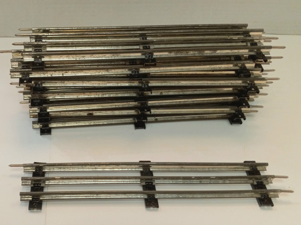 OakridgeStores.com | RESALE SHOP - American Flyer Trains 10" Straight Track 12 Pieces #681 - WINO-AF681-NOB7684