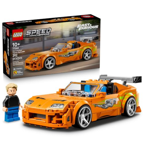 OakridgeStores.com | LEGO - Speed Champions The Fast & The Furious Toyota Supra MK4 - Model Car for Ages 10+ - 77260 673419424769