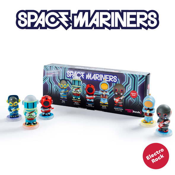 OakridgeStores.com | Loops Lab - Space Mariners Rock Band - Interactive Music Figurine Set for Loops Stage, All Ages - LPS-B-SPM 7290020007049