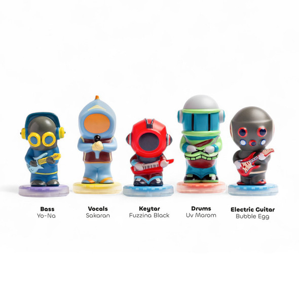 OakridgeStores.com | Loops Lab - Space Mariners Rock Band - Interactive Music Figurine Set for Loops Stage, All Ages - LPS-B-SPM 7290020007049